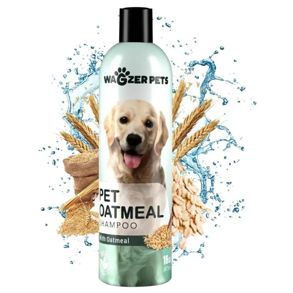 Oatmeal Dog Shampoo with Coconut Oil / Soothing Dog Shampoo for Itching (3-PK) - Picture 2 of 7